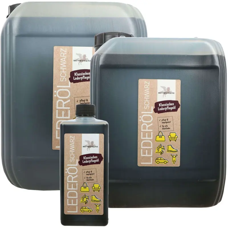 Bense & Eicke Black Leather Nourishing Oil 1
