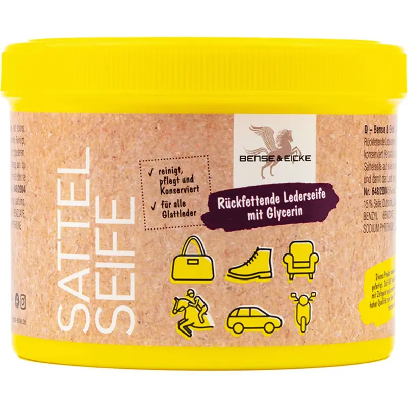 Bense & Eicke Saddle Soap – Solid Paste Formula 1