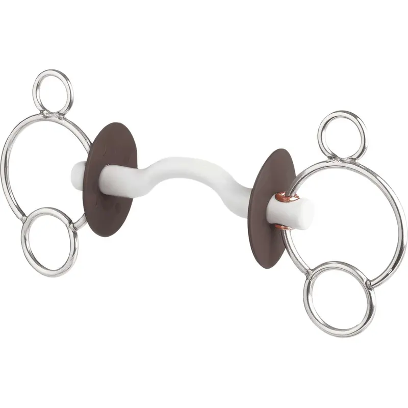 Beris Three-Ring Bit With Tongue Passage – Stainless Steel 1