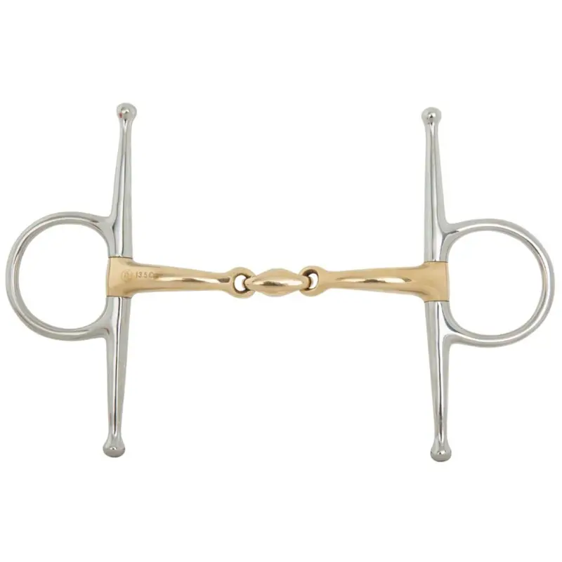 Br Curved Needle Mouth Pelham – Soft Contact, Double-Broken, 14Mm X 165Mm 1