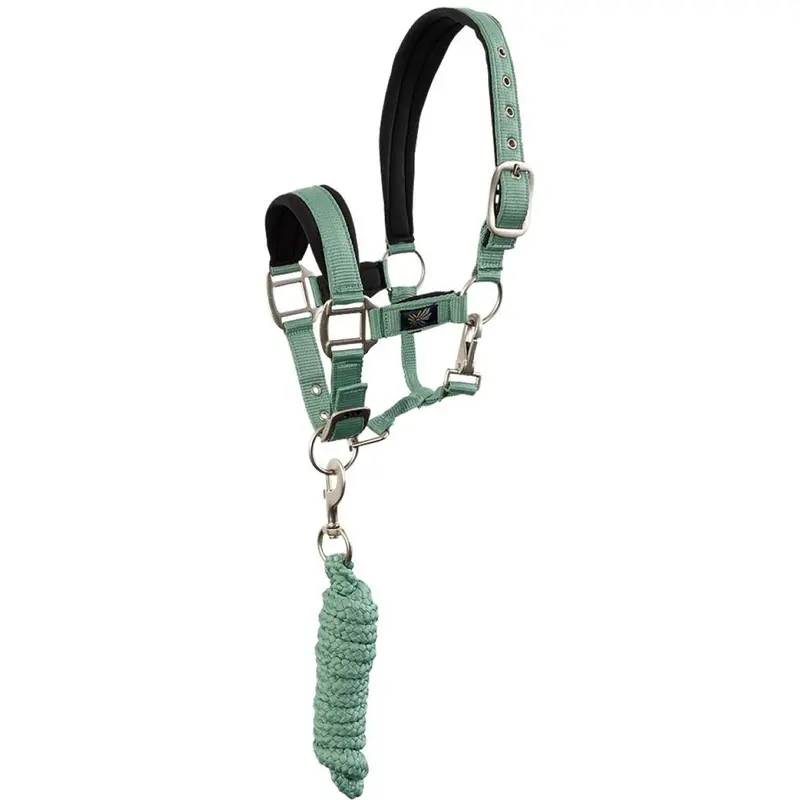 Br Feldspar Grey Mini Horse Halter Set 1
