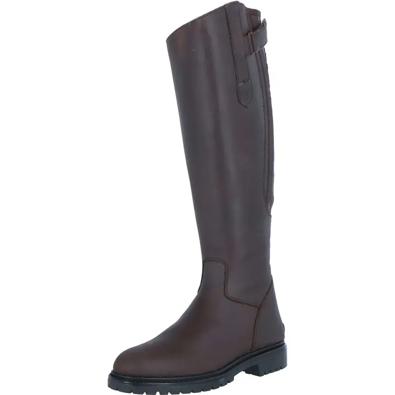 Br Greenland Ii Winter Boots – Brown Nubuck With Rubber Sole 1