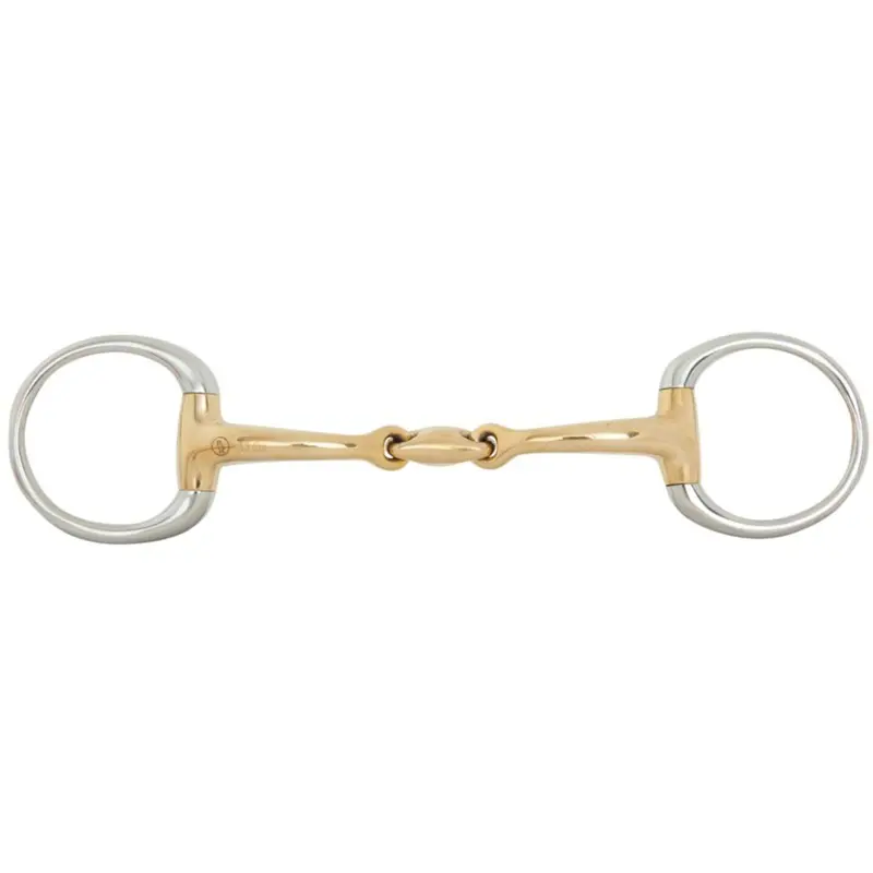 Br Olive Soft Contact Double-Break Snaffle Bit – 10Mm 1