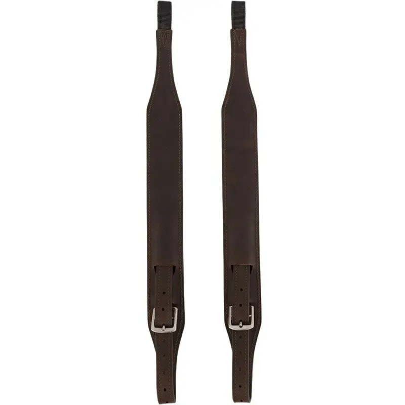 Br Pro-Jump Brown And Silver Stirrup Leathers 1