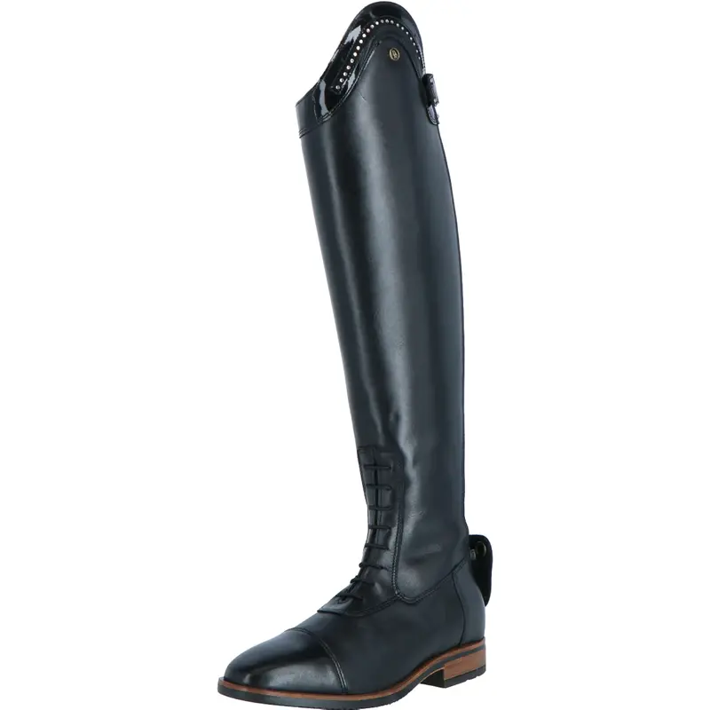 Br Venetia Riding Boots With Glossy Black Finish 1