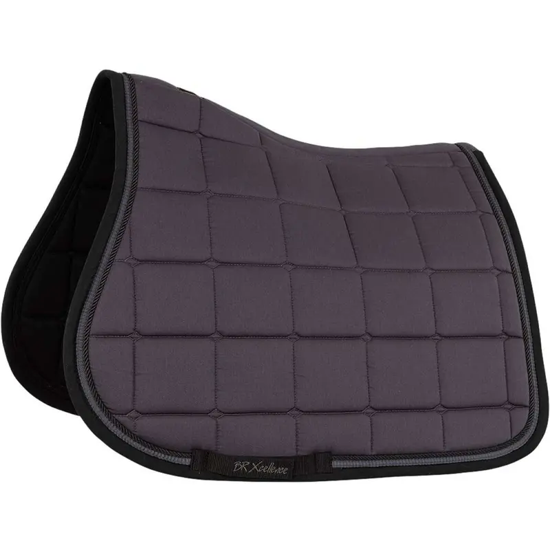 Br Xcellence All-Purpose Saddle Pad – Periscope Grey 1
