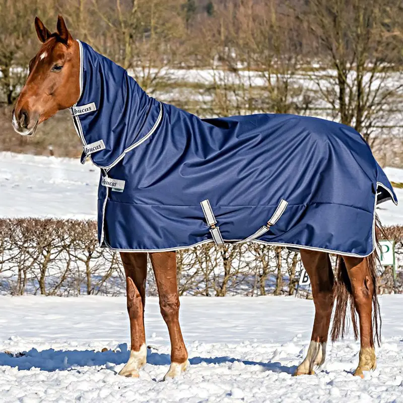 Bucas Freedom Full-Neck 150G Turnout Rug In Navy 1