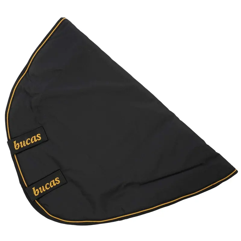 Bucas Irish Turnout Combi Neck 300G Rug In Black & Gold 1