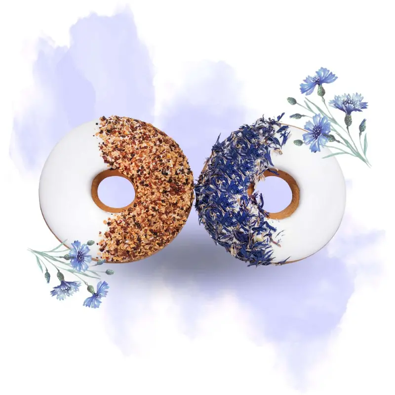 Candy Horse Cornflower & Rosehip Donut Treat 1