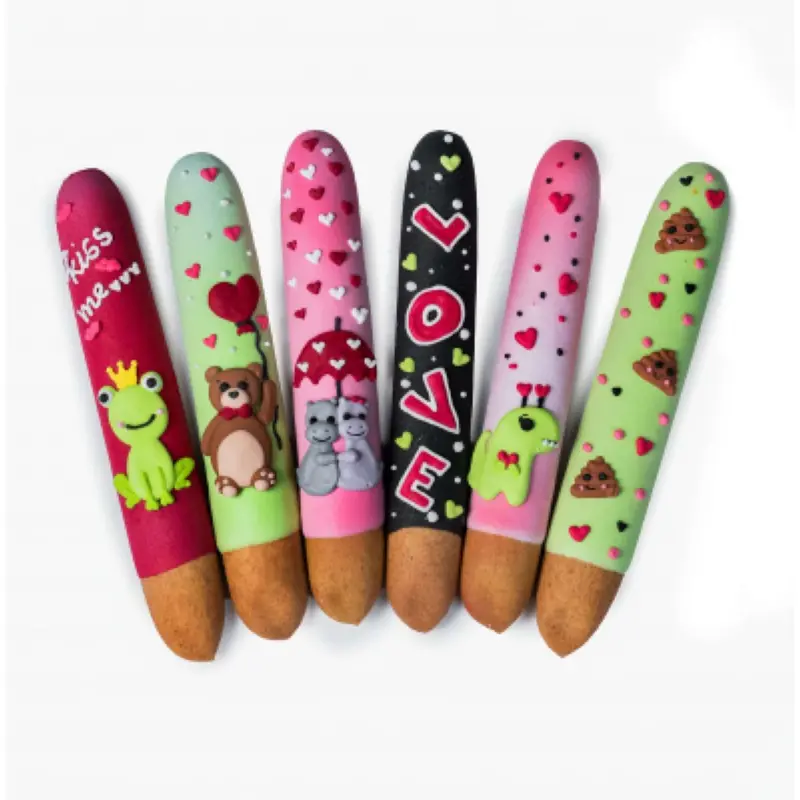 Candy Horse Love Icing Stick Cookies 1