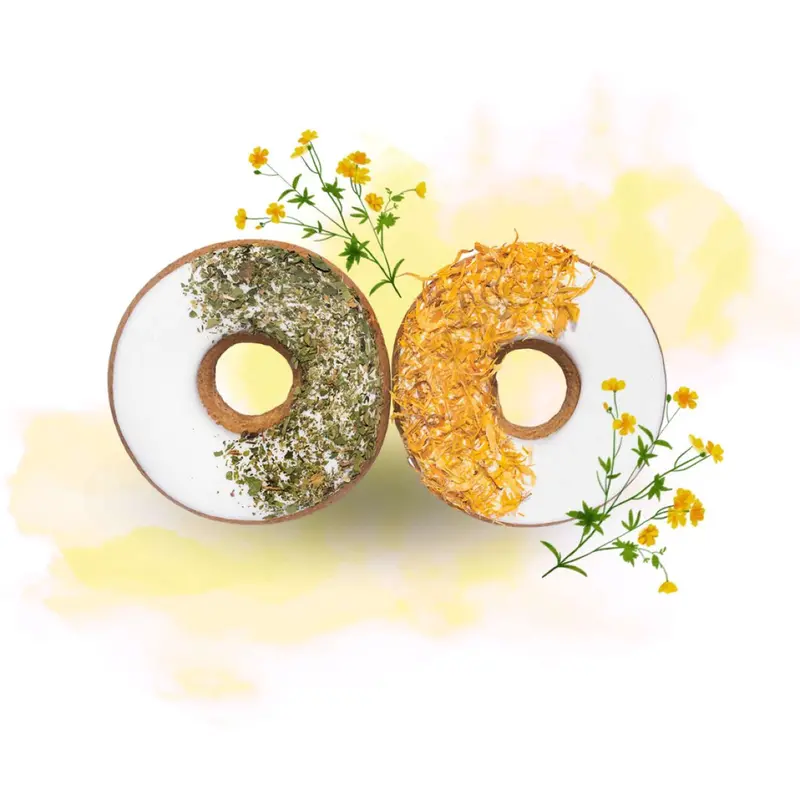 Candy Horse Parsley & Calendula Donut Treat 1