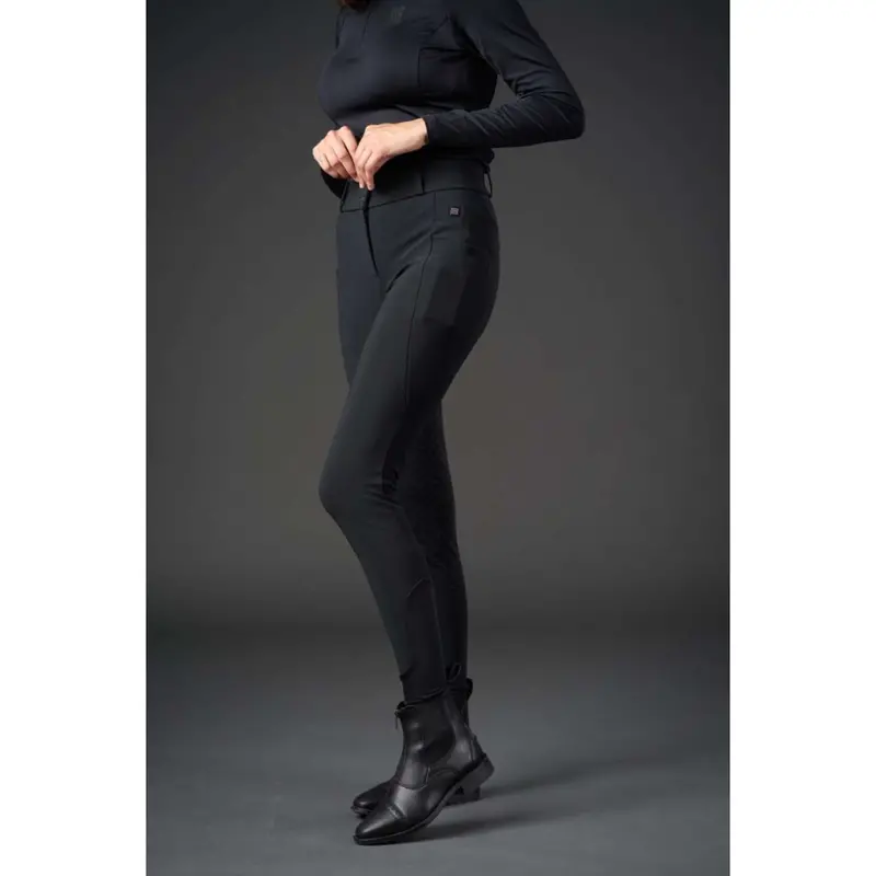 Catago Heated Full-Grip Riding Tights In Black 1