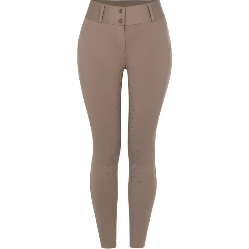 Cavallo Cavalcandera Full-Grip Riding Tights In Mocha Latte 1