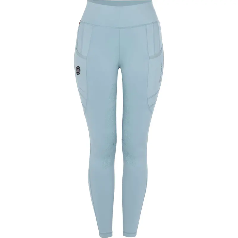 Cavallo Cavallin Grip Full-Seat Riding Leggings – Aqua 1