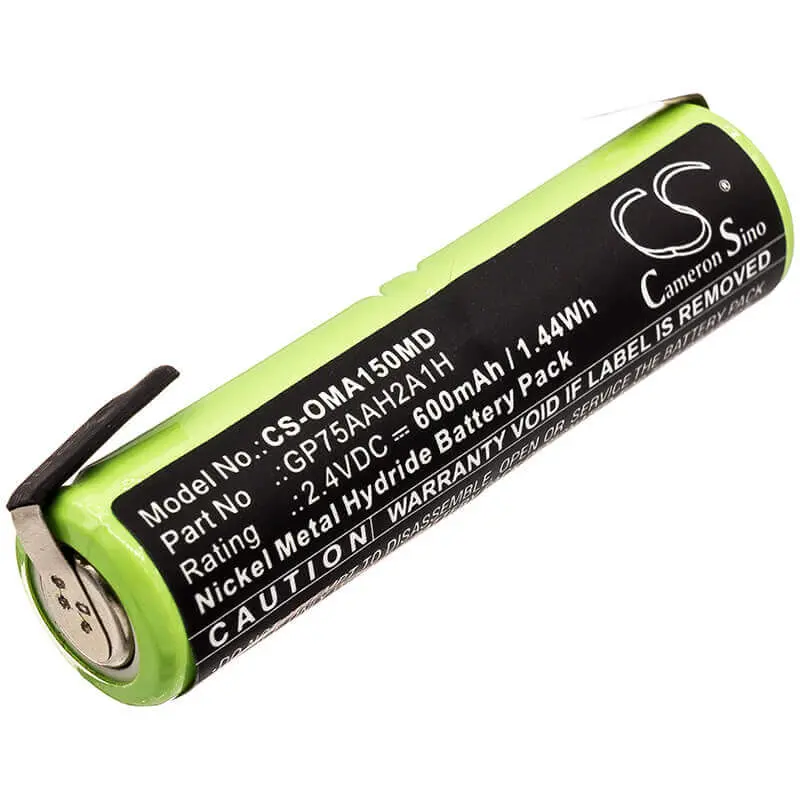 Colgate Omron Electric Toothbrush Battery – 2.4V Ni-Mh, 600Mah, 1.44Wh (Gp75Aah2A1H, Proclinical A1500) 1
