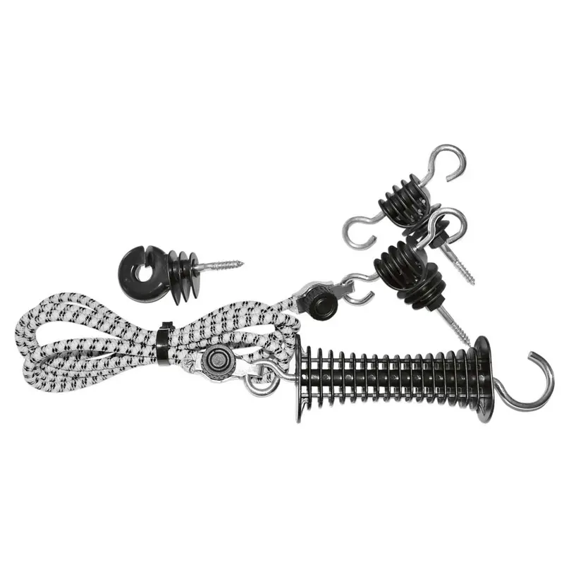 Corral Eco-Flexible Gate Closure System – Black & White 1