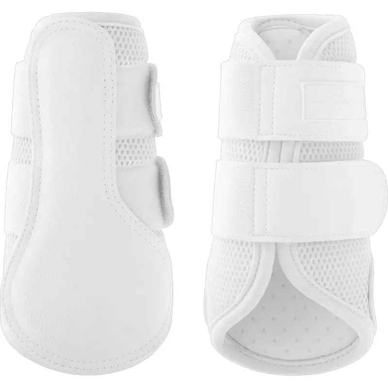 Covalliero Avina White Closed Front Boots – Supportive & Sleek 1
