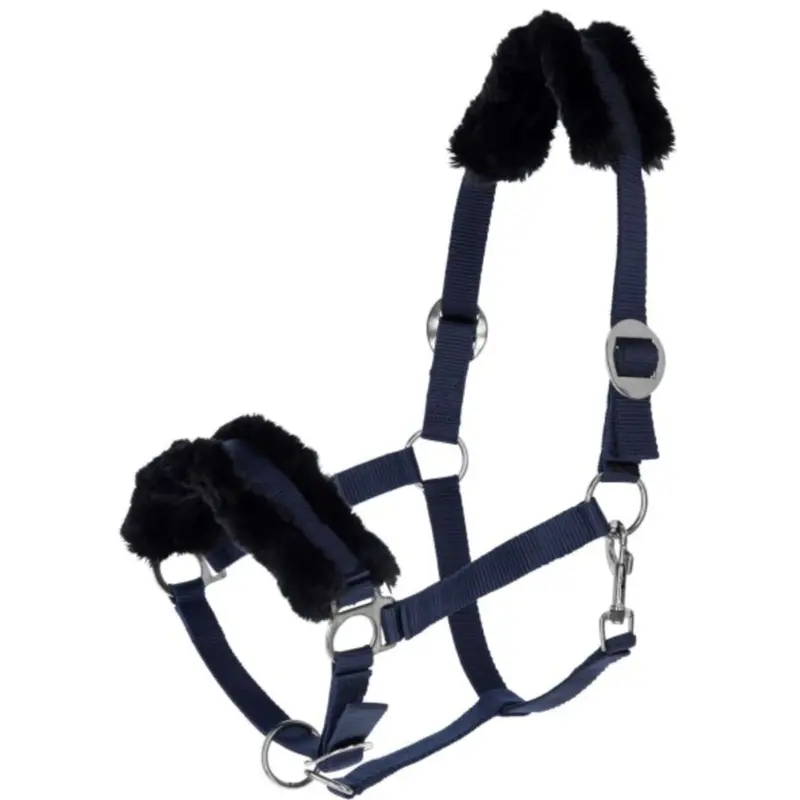 Covalliero Classicsoft Navy Horse Bridle 1