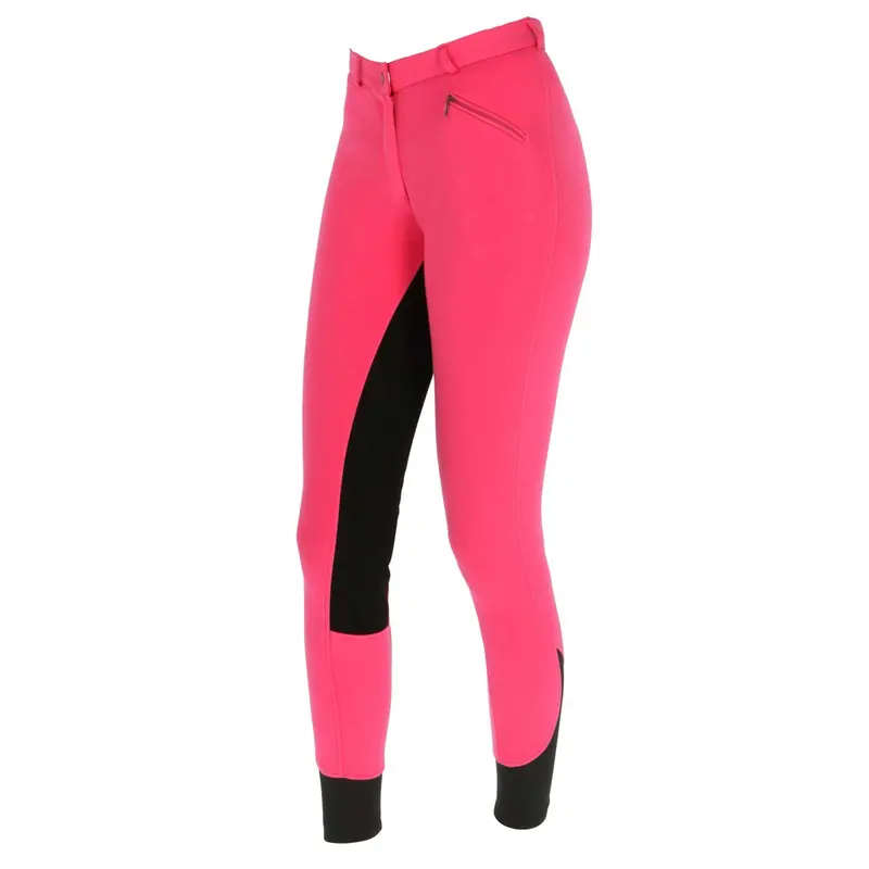 Covalliero Dark Rose Kids’ Entry-Level Riding Tights 1