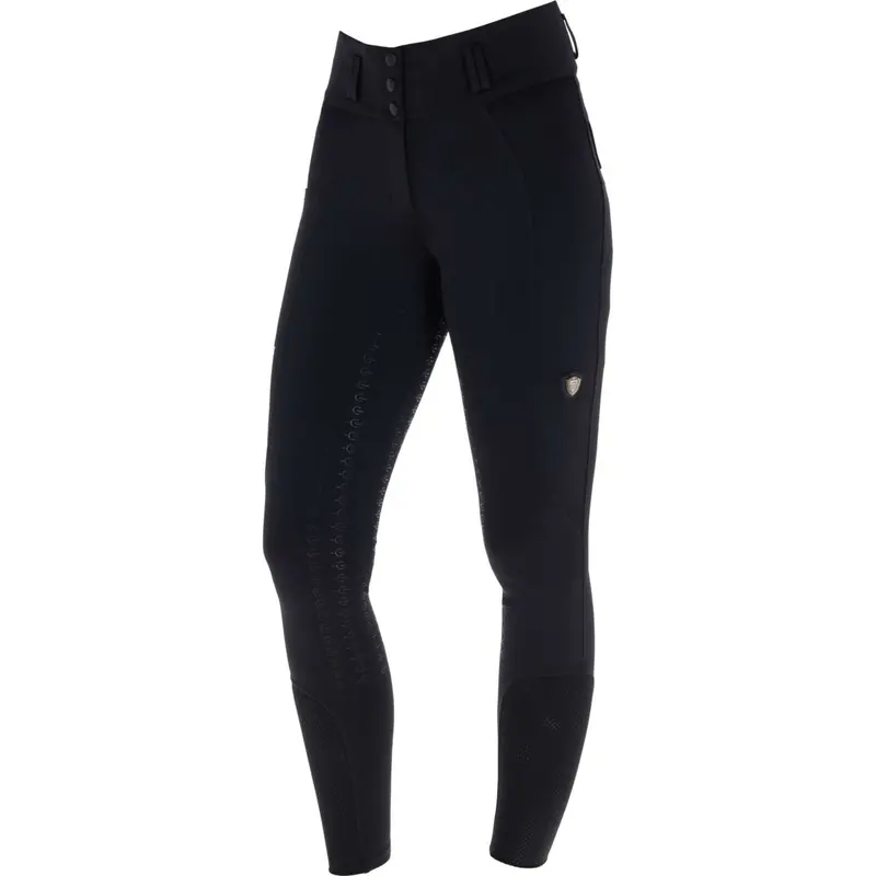 Covalliero Ss26 Full-Grip Women'S Riding Tights In Black 1