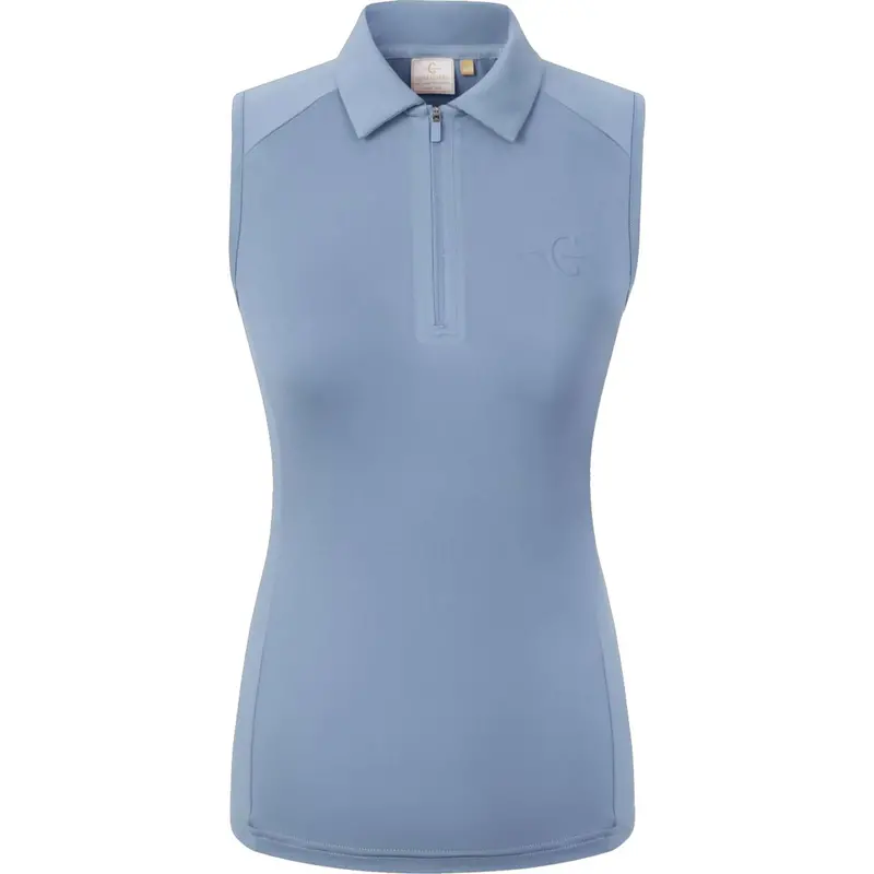 Covalliero Ss26 Women'S Riding Shirt In Smoked Blue 1