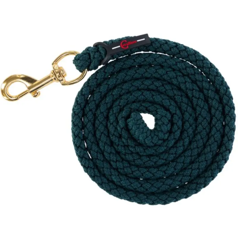 Covalliero Topline Halter Rope With Snap Hook – Forest Green 1