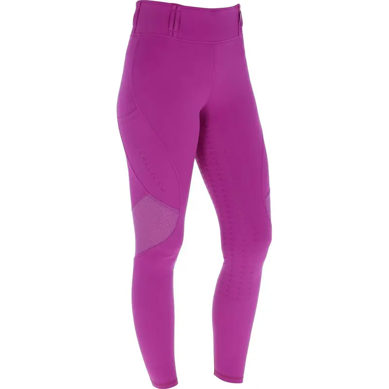 Covalliero Women'S Mesh Riding Leggings – Light Berry Ss26 1
