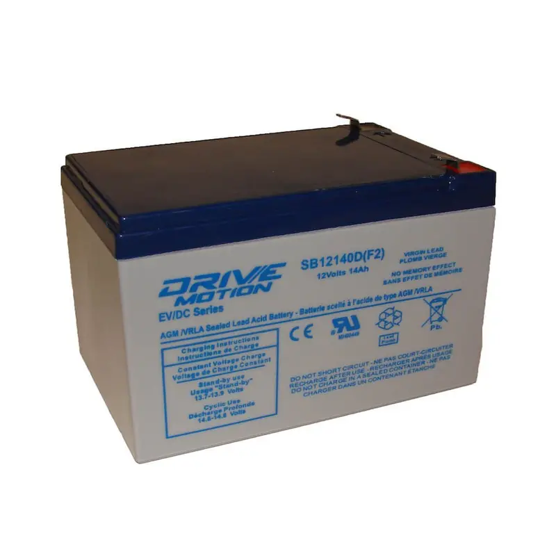 Discover D12140D Deep Cycle Battery – 12V 14Ah Sla With F2 Terminals 1