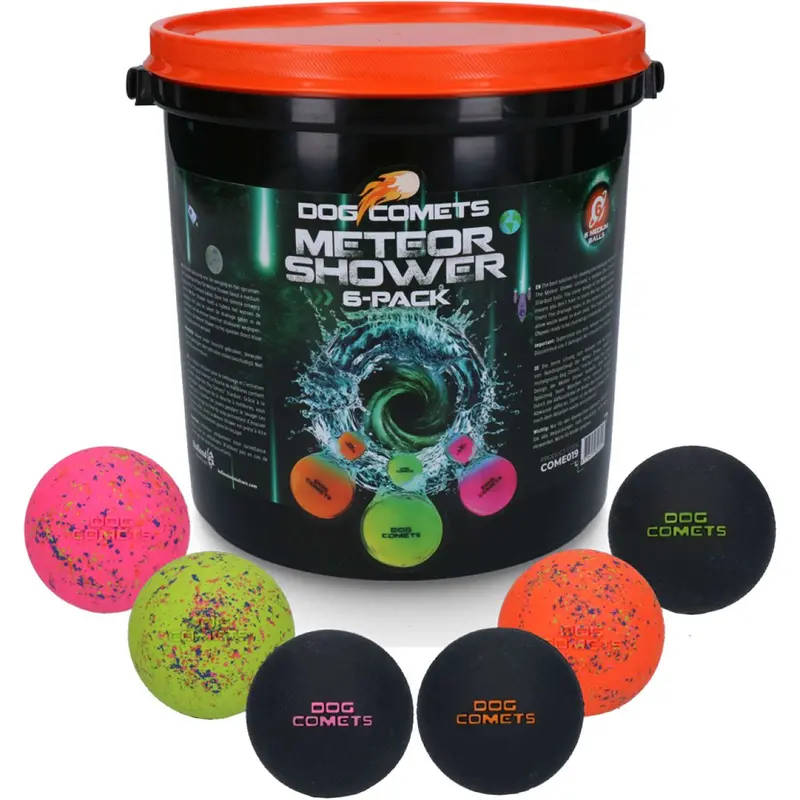 Dog Comets Meteor Shower Toy Set In Bucket 1