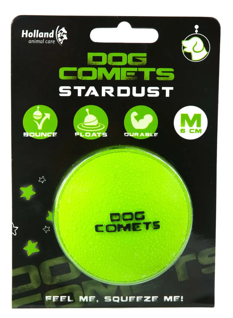 Dog Comets Stardust Ball – Green 1