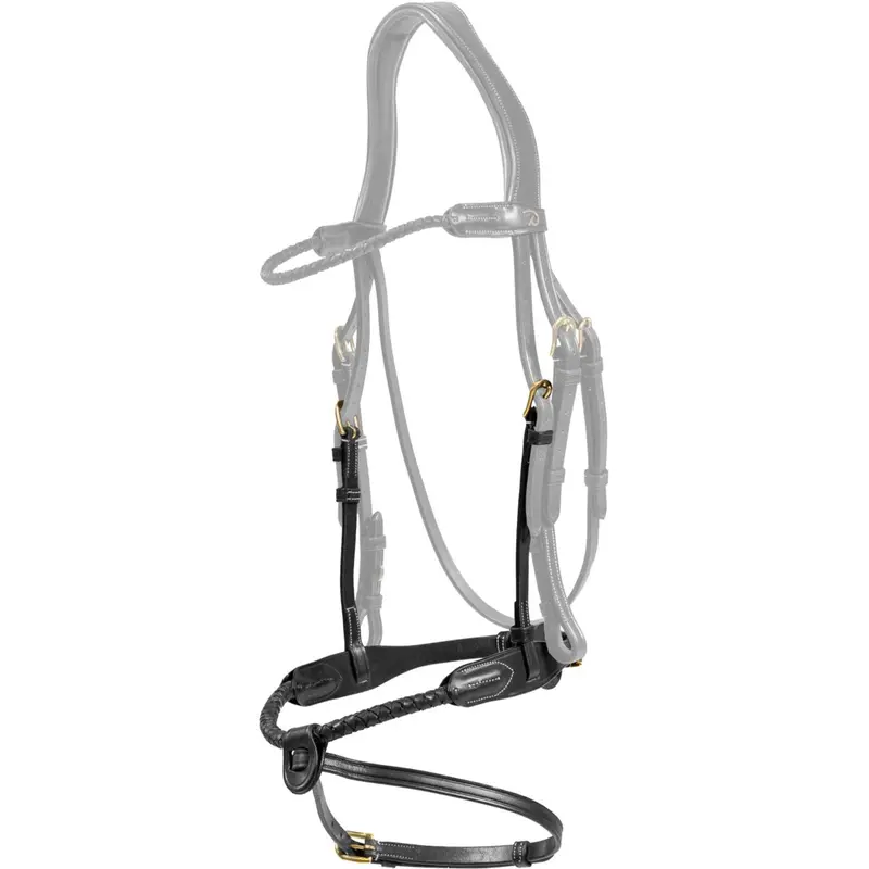 Dyon Black Braided Flash Noseband 1