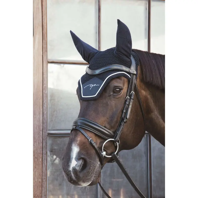 Dyon Diamond Fly Mask In Black 1
