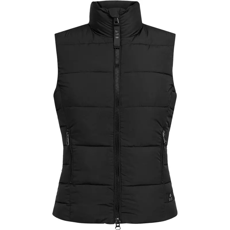 Elt Oxford Black Sleeveless Vest 1