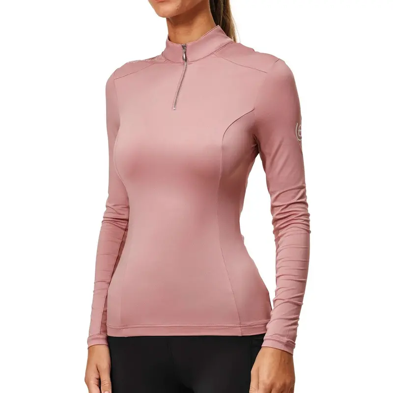 Equestrian Stockholm Air Breeze Sun Protection Shirt – Pink 1