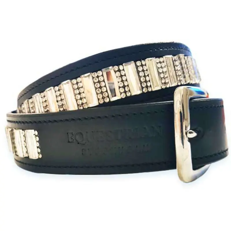 Equestrian Stockholm Black Contest Show Belt 1