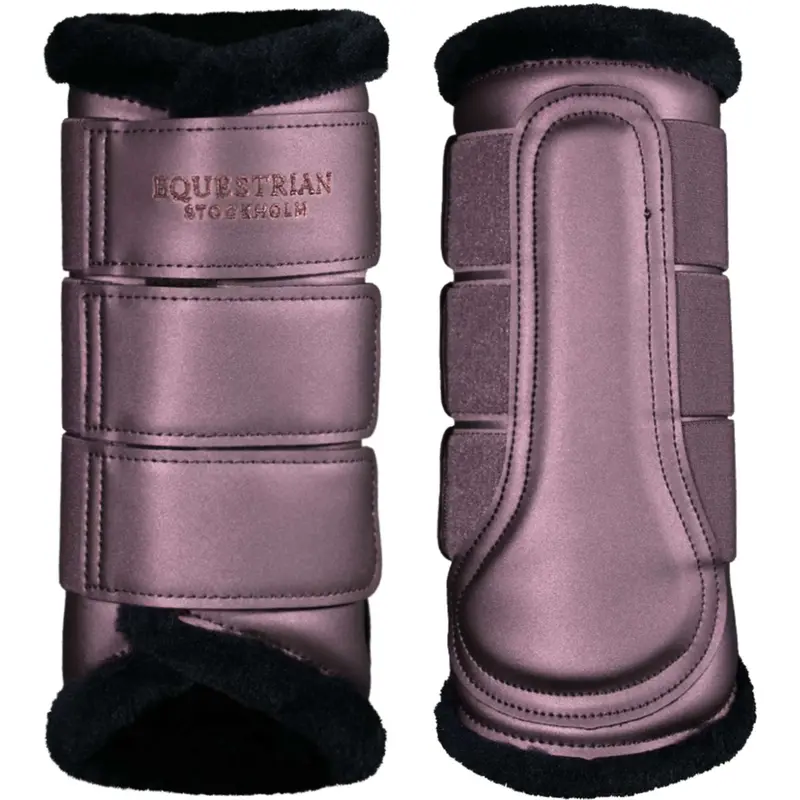 Equestrian Stockholm Brushing Boots – Anemone Design 1