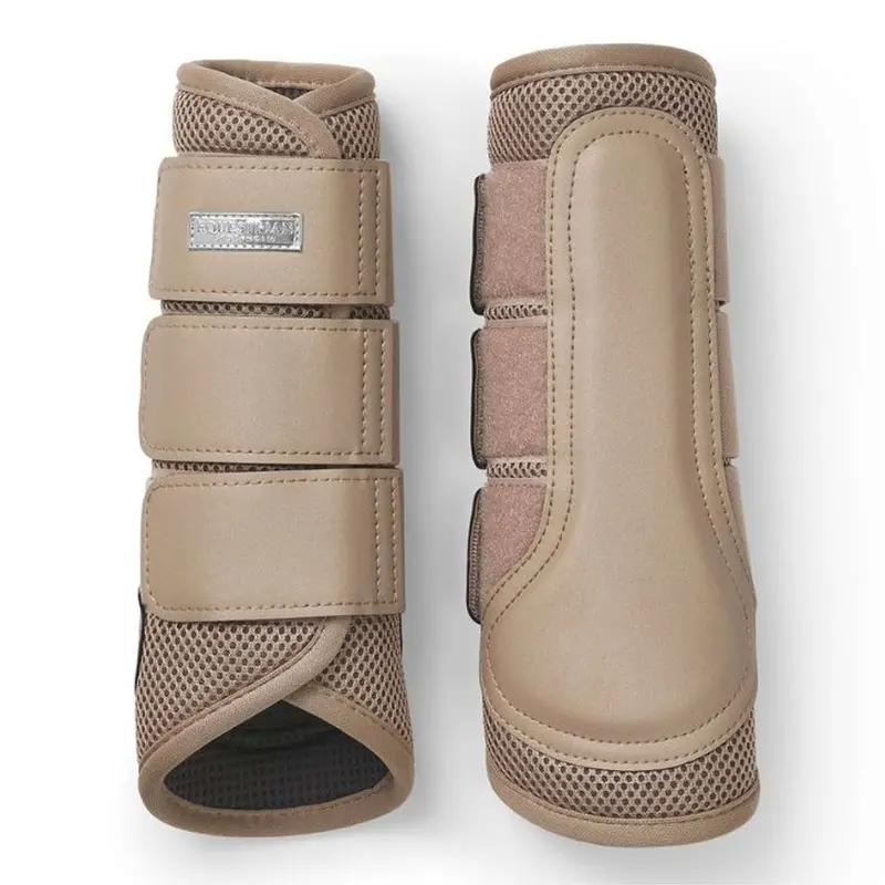 Equestrian Stockholm Classic Mesh Horse Boots – Beige 1