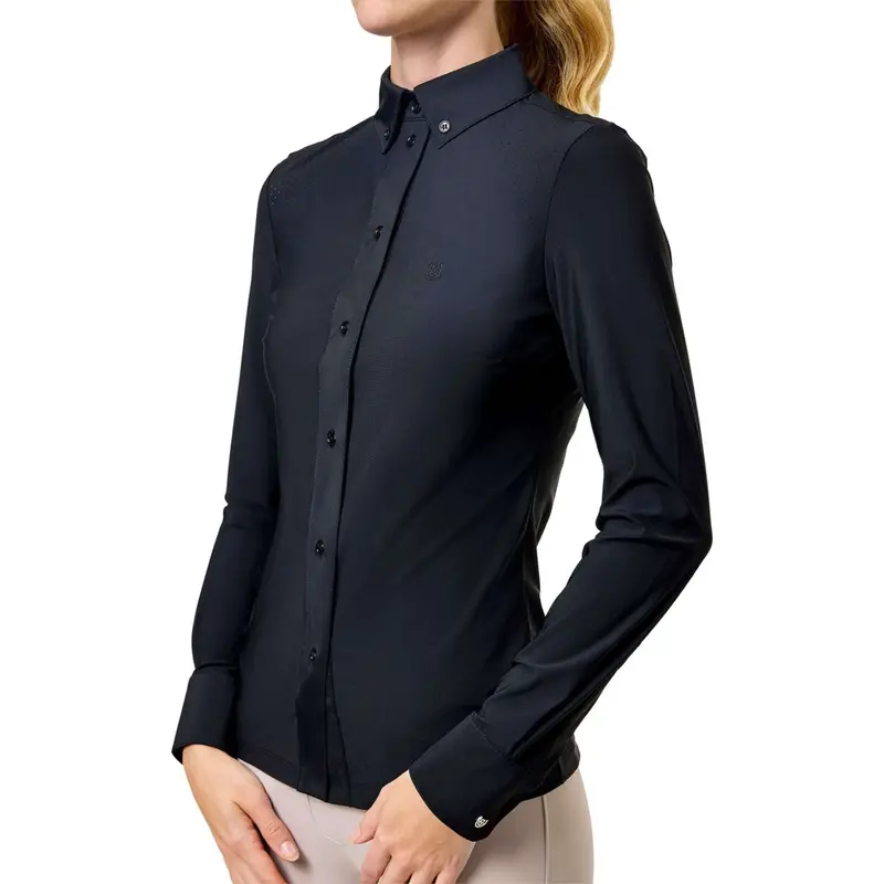 Equestrian Stockholm Competition Performance T-Shirt – Black 1