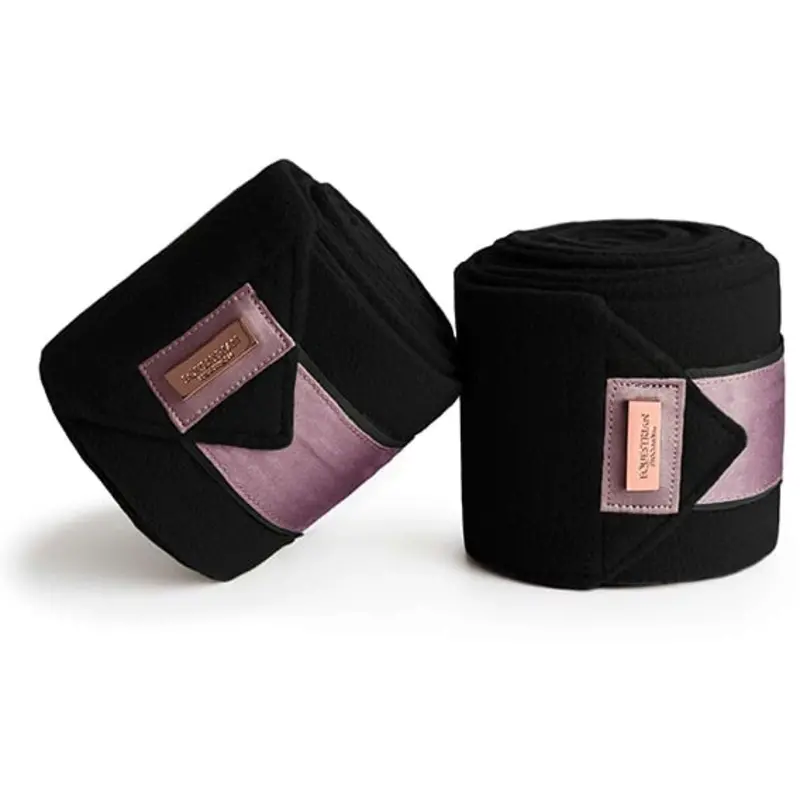 Equestrian Stockholm Elastic Leg Wraps – Anemone Print 1