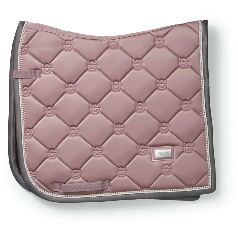 Equestrian Stockholm Pink Pearl Dressage Saddle Pad 1