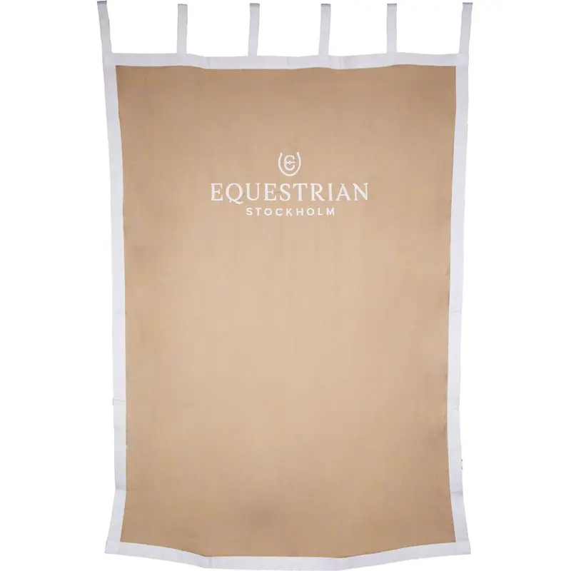 Equestrian Stockholm Stable Curtain – Beige 1