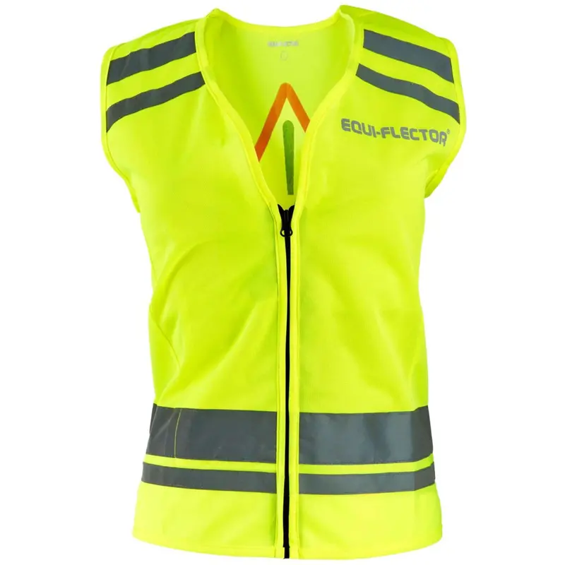 Equi-Flector Shires Safety Vest – High-Visibility Yellow For Riders 1