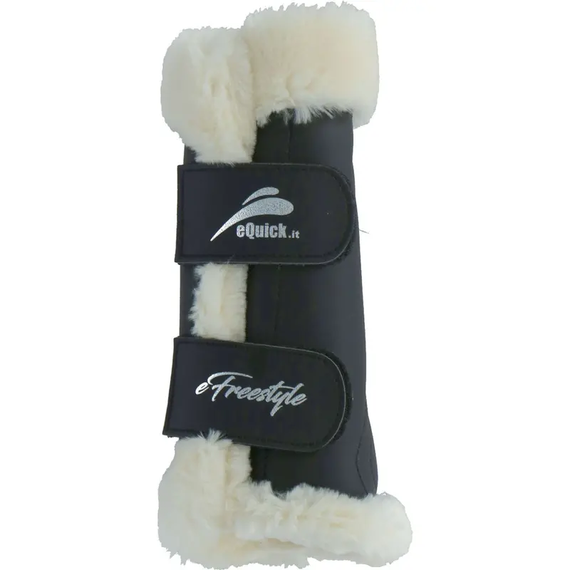 Equick Efreestyle Front-Zip Dressage Boots – Black 1