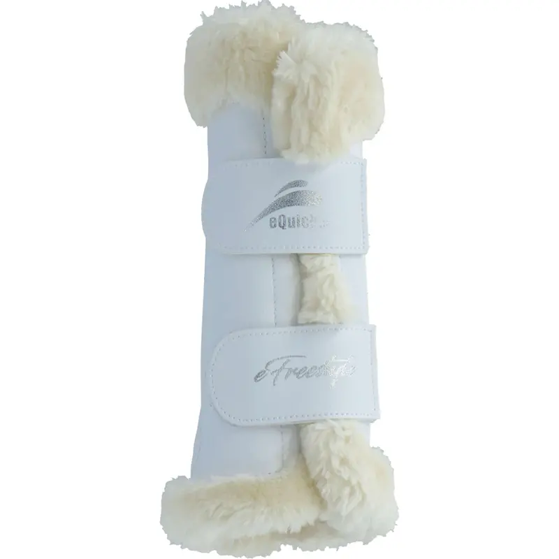 Equick Efreestyle Front-Zip Dressage Boots – White 1