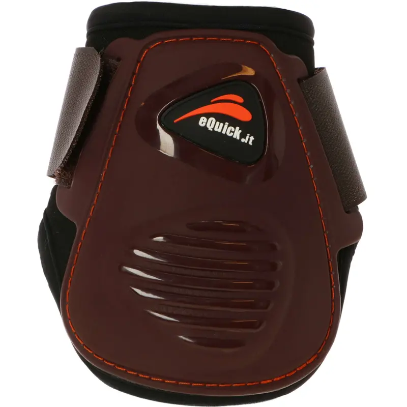 Equick Elight Rear Fetlock Boots – Brown 1