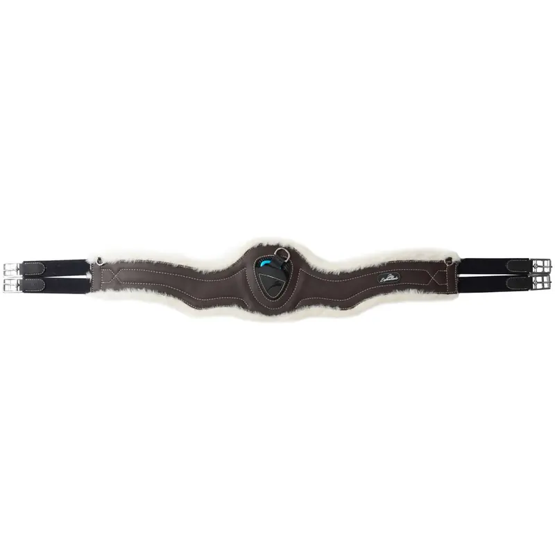 Equick Es Jumping Brown Fluffy Girth Strap 1