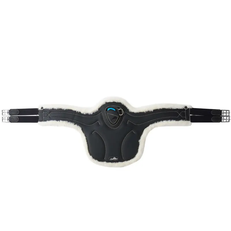 Equick Es Jumping Stud Girth – Fluffy Black Finish 1