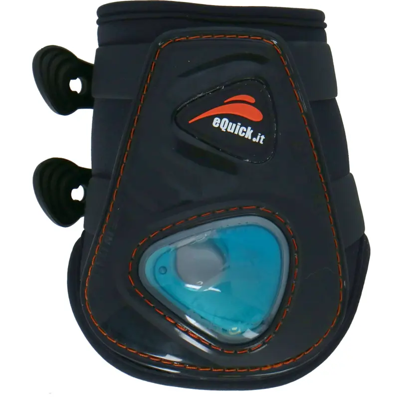 Equick Eshock Rear Fetlock Boots – Black 1