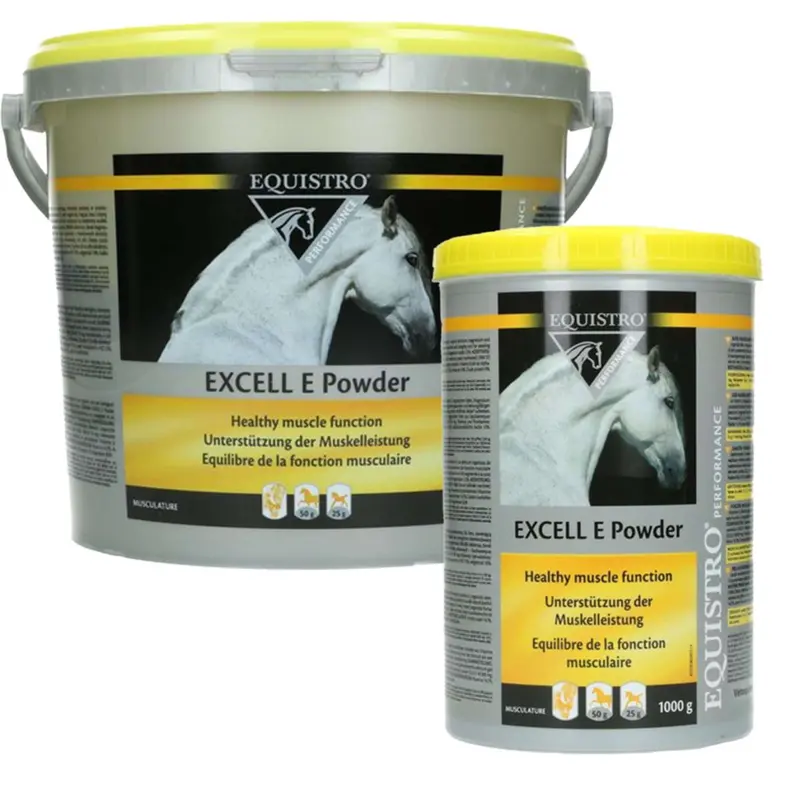 Equistro Excell-E Powder Supplement For Horses 1