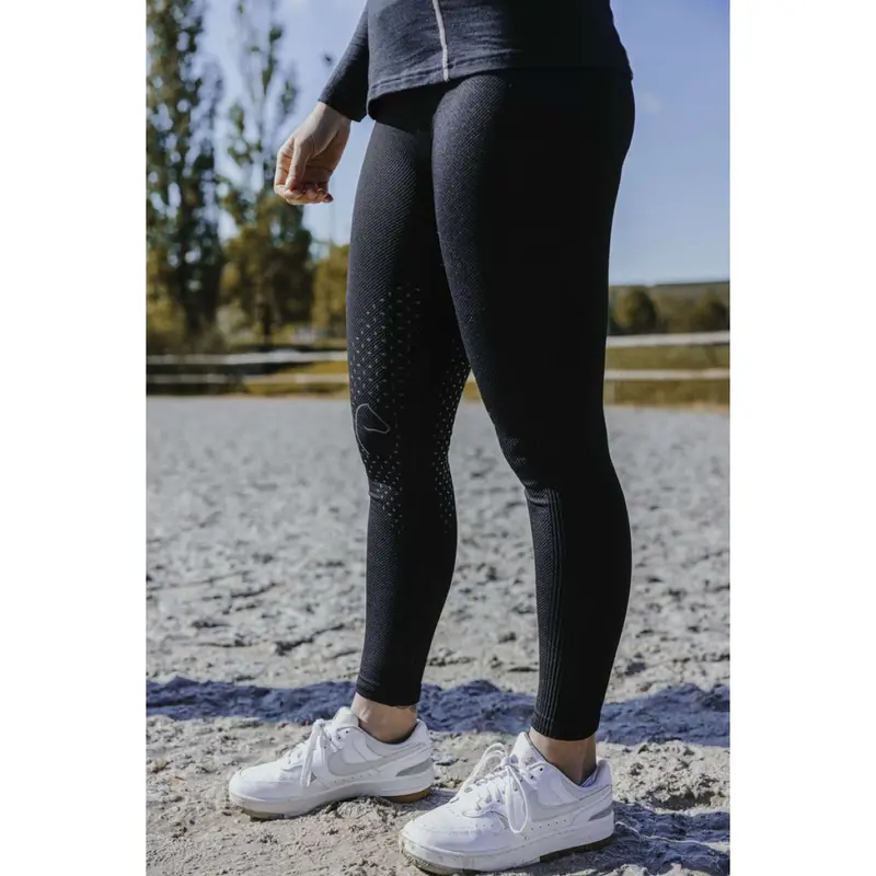 Equithème Acacia Black Riding Leggings 1